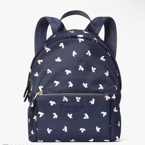 Kate Spade Paper Boats Medium Backpack